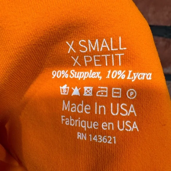 live the process
Orange and Pink Colorblock  bra - Picture 7 of 7